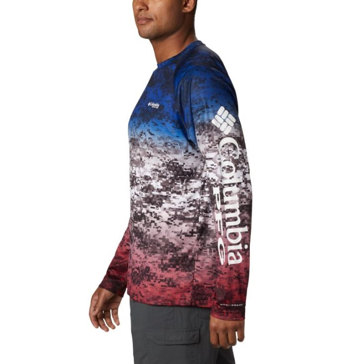 Camisetas Columbia Super Terminal Tackle™ Long Sleeve Shirt Masculino Multi Portugal | 154339-1FVH