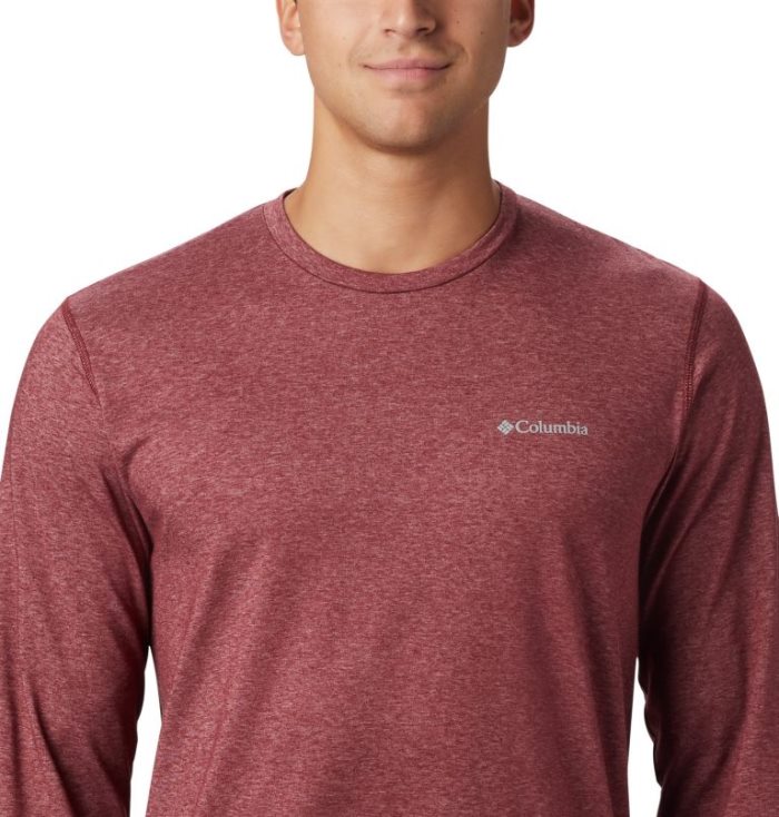 Camisetas Columbia Thistletown Park™ Long Sleeve Crew Neck Shirt Masculino Vermelhas Portugal | 177988-ED05