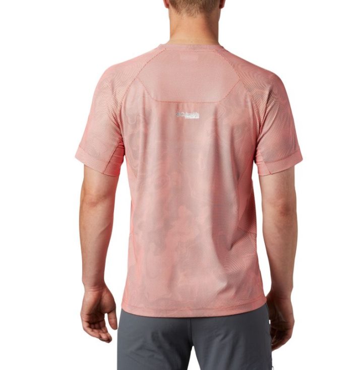 Camisetas Columbia Titan Pass™ Sun Deflector Tee Masculino Vermelhas Portugal | 157667-2GP5