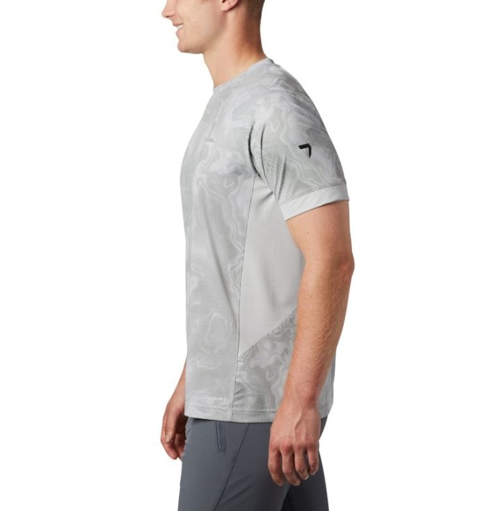 Camisetas Columbia Titan Pass™ Sun Deflector Tee Masculino Cinzentas Portugal | 197513-9PYW