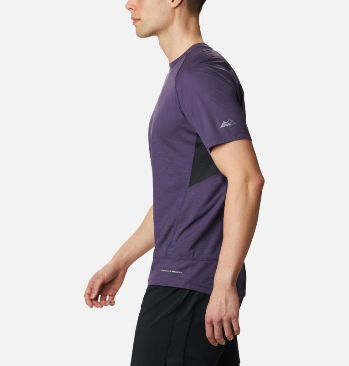 Camisetas Columbia Titan Ultra™ II Curta Sleeve Shirt Masculino Roxo Portugal | 178406-KIMS