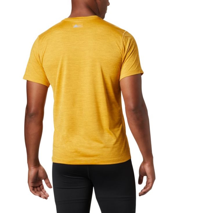 Camisetas Columbia Trinity Trilha™ Gráficas Tee Masculino Luz Douradas Portugal | 144500-DJ77