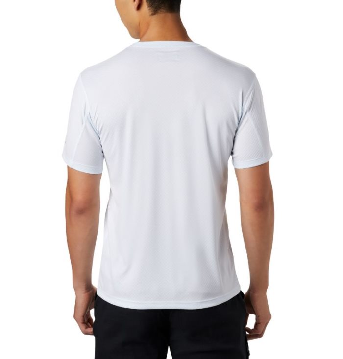 Camisetas Columbia Zero Rules™ Curta Sleeve Gráficas Shirt Masculino Branco Portugal | 156477-7X0G