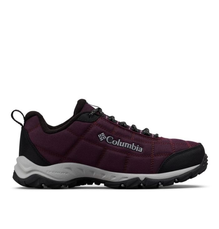 Tenis Columbia Firecamp™ Fleece Forradas Shoe Feminino Bordeaux Cinzentas Portugal | 141700-3XUJ