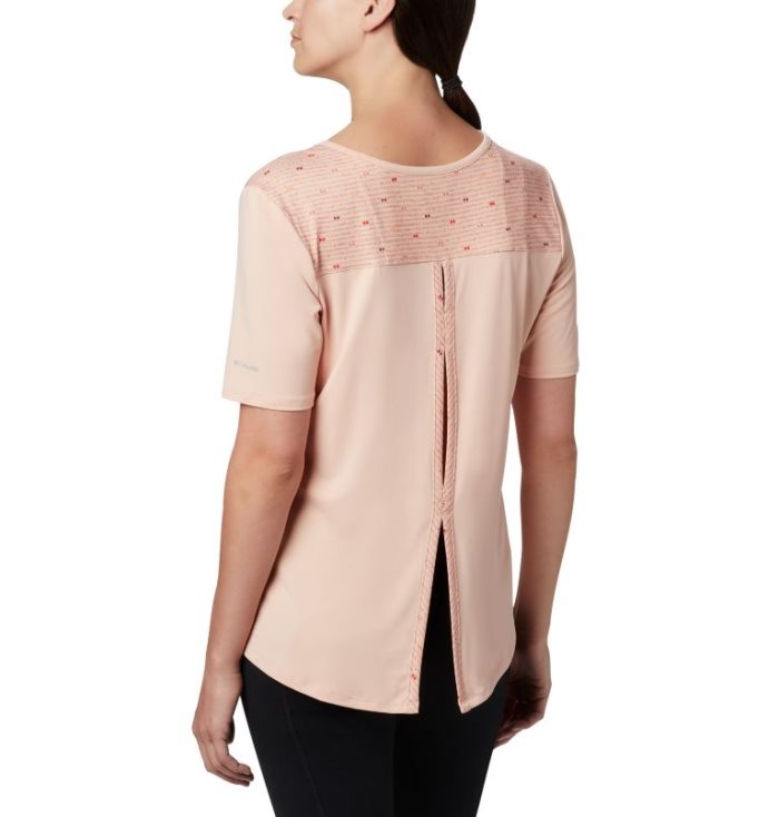 Tops Columbia Chill River™ Curta Sleeve Shirt Feminino Luz Coral Portugal | 166976-V4VZ