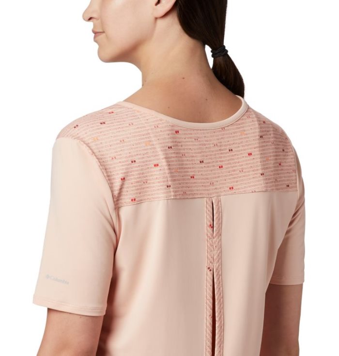 Tops Columbia Chill River™ Curta Sleeve Shirt Feminino Luz Coral Portugal | 166976-V4VZ