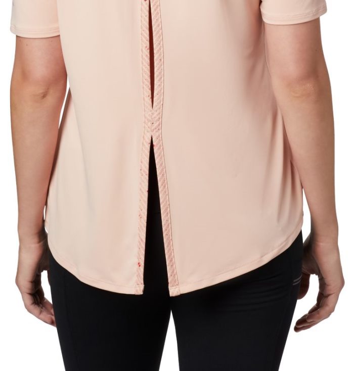 Tops Columbia Chill River™ Curta Sleeve Shirt Feminino Luz Coral Portugal | 166976-V4VZ