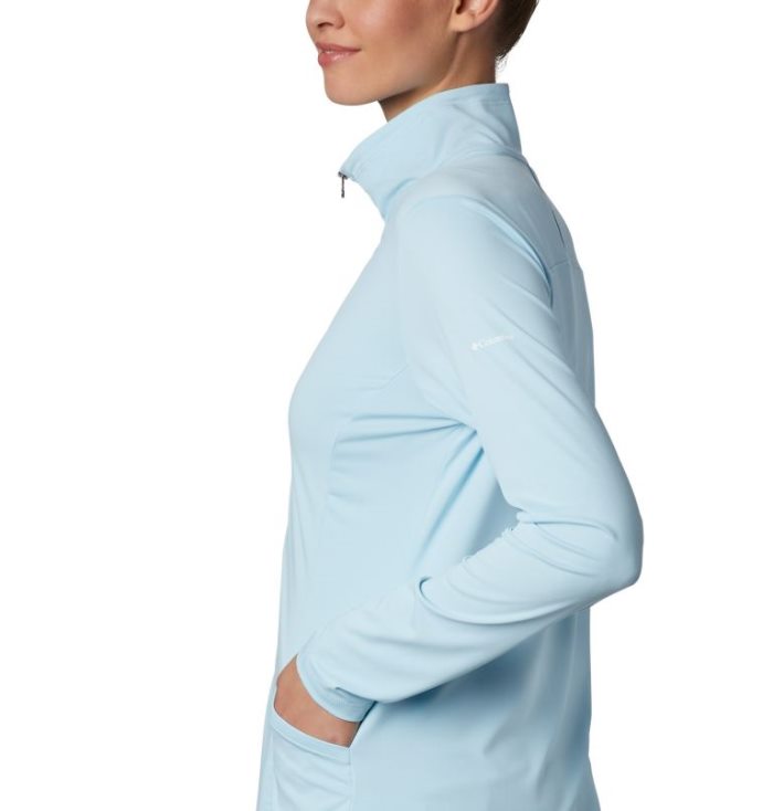 Tops Columbia Chill River™ Full Zip Jaqueta Feminino Azuis Portugal | 115125-FOEL