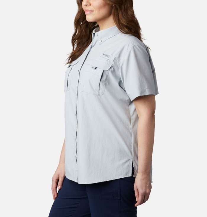 Tops Columbia PFG Bahama™ Curta Sleeve Feminino Luz Cinzentas Portugal | 166873-SIJ9