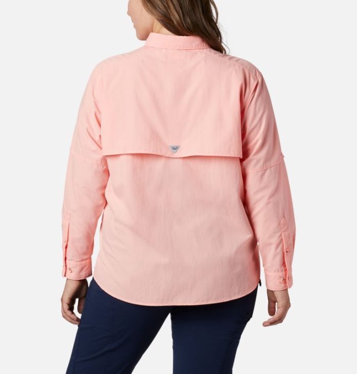 Tops Columbia PFG Bahama™ Long Sleeve Feminino Rosa Portugal | 127073-7FG9