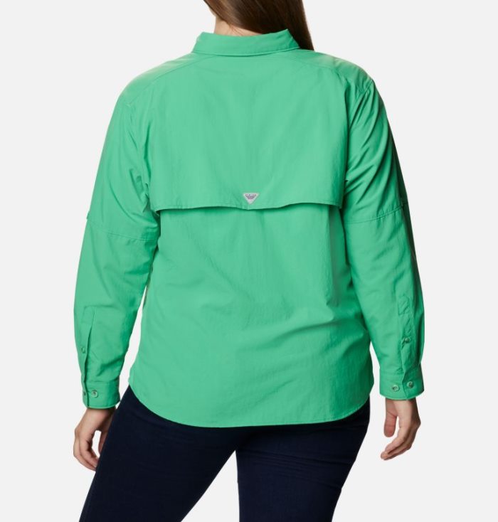 Tops Columbia PFG Bahama™ Long Sleeve Feminino Turquesa Portugal | 128007-WR1S