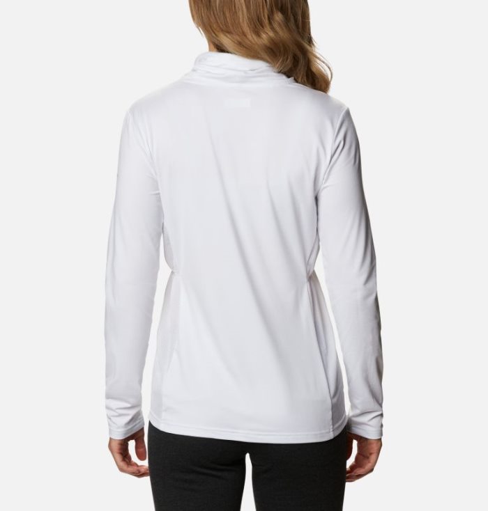 Tops Columbia Piney Ridge™ Long Sleeve Knit Shirt Feminino Branco Portugal | 177233-U1N6