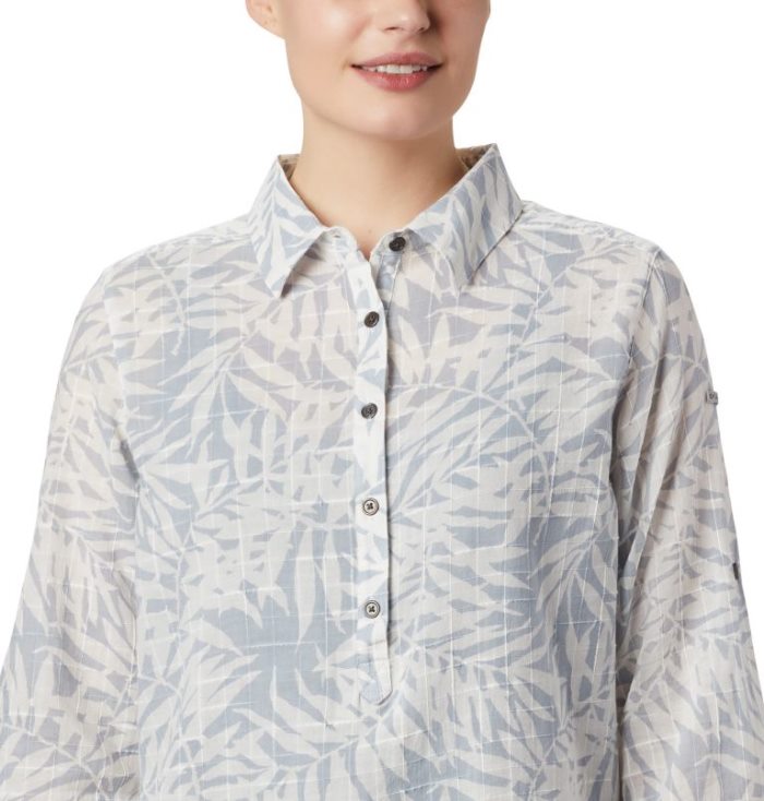 Túnica Columbia Summer Ease™ Popover Túnica Feminino Luz Cinzentas Portugal | 102875-FI6P