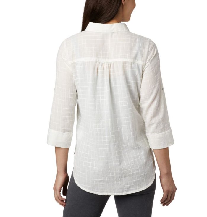 Túnica Columbia Summer Ease™ Popover Túnica Feminino Branco Portugal | 103357-204D