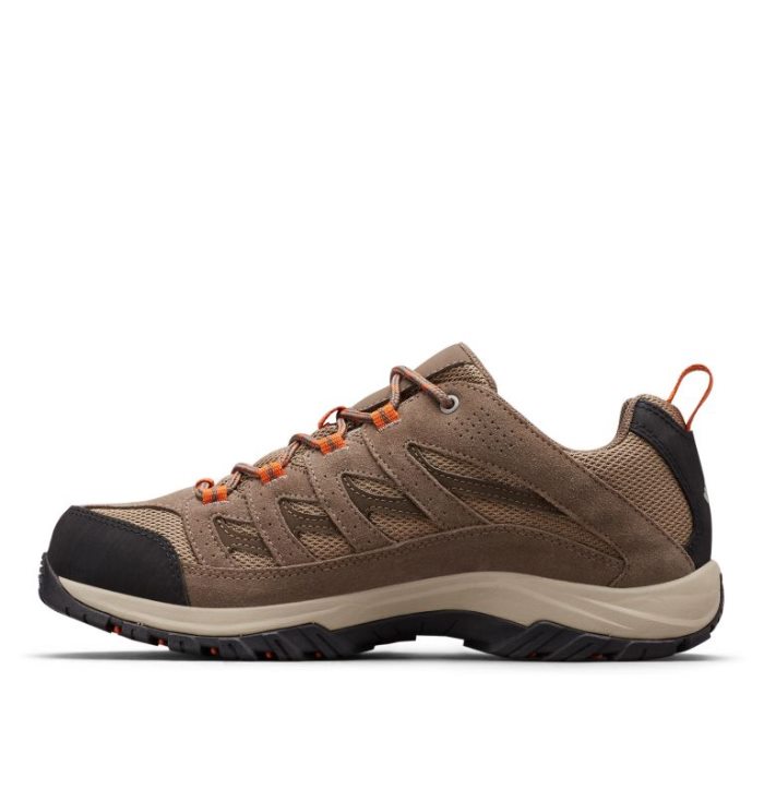 Tênis De Caminhada Columbia Crestwood™ Impermeáveis Caminhada Shoe Masculino Marrom Amarelas Portugal | 177108-CB3D