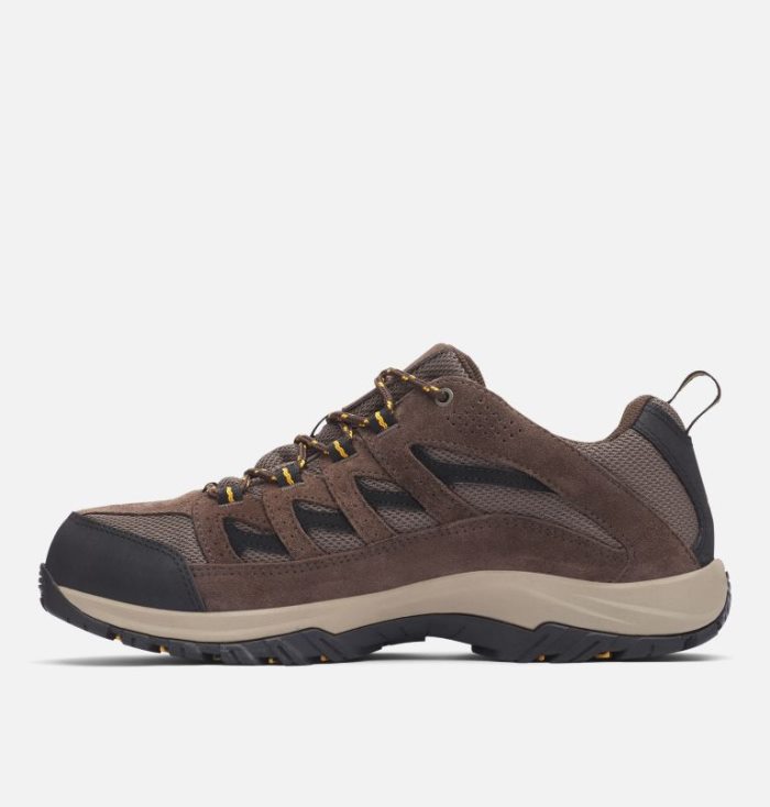 Tênis De Caminhada Columbia Crestwood™ Impermeáveis Caminhada Shoe Masculino Marrom Portugal | 190738-4CP4