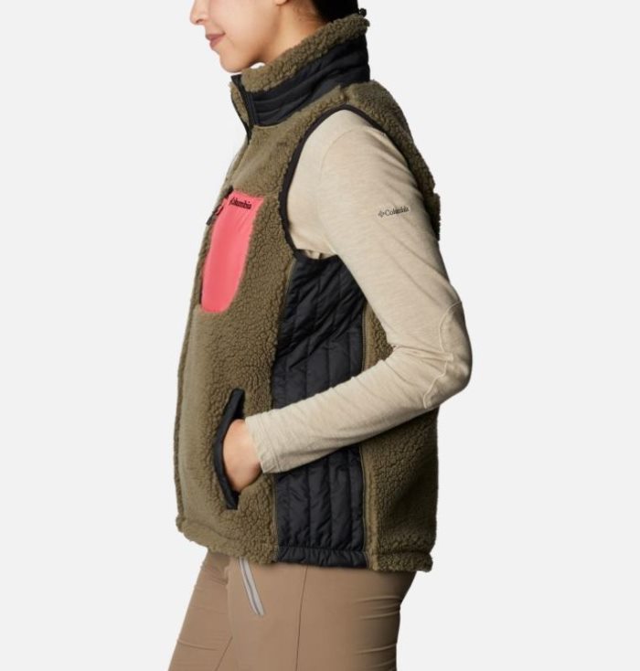 Coletes Columbia Archer Ridge™ II Vest Feminino Verdes Luz Coral Portugal | 197140-LOHL