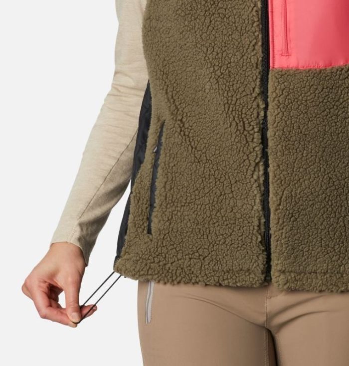 Coletes Columbia Archer Ridge™ II Vest Feminino Verdes Luz Coral Portugal | 197140-LOHL