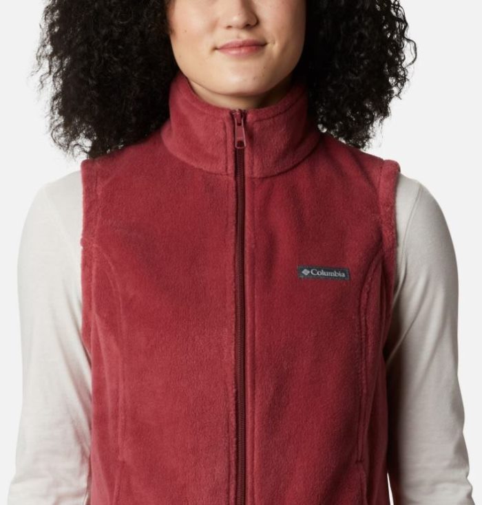 Coletes Columbia Benton Springs™ Vest Feminino Vermelhas Portugal | 153674-M0AW