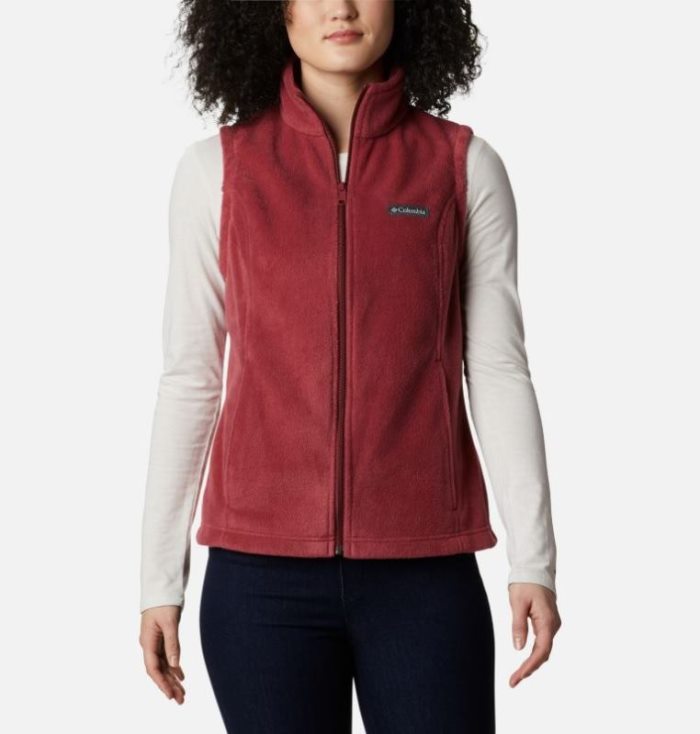 Coletes Columbia Benton Springs™ Vest Feminino Vermelhas Portugal | 153674-M0AW