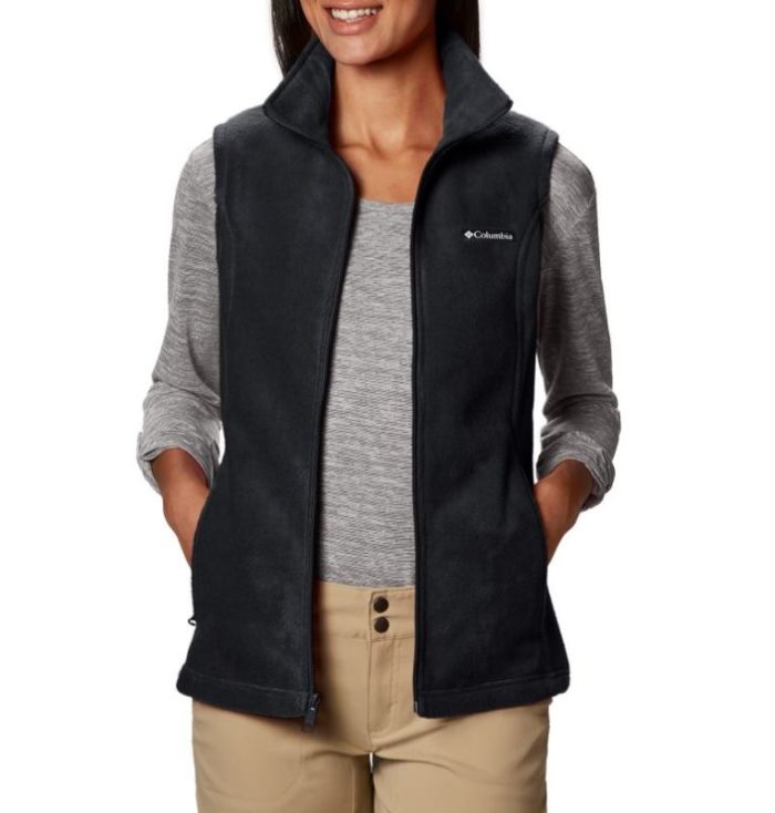 Coletes Columbia Benton Springs™ Vest - Petite Feminino Pretas Portugal | 138173-UW1J