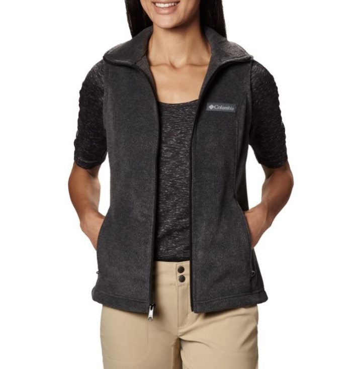 Coletes Columbia Benton Springs™ Vest - Petite Feminino Cinzentas Escuro Portugal | 190064-5EBA