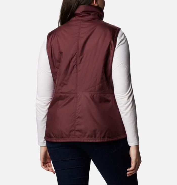 Coletes Columbia Mix It Around™ II Vest Feminino Vermelhas Escuro Portugal | 175505-SNQC