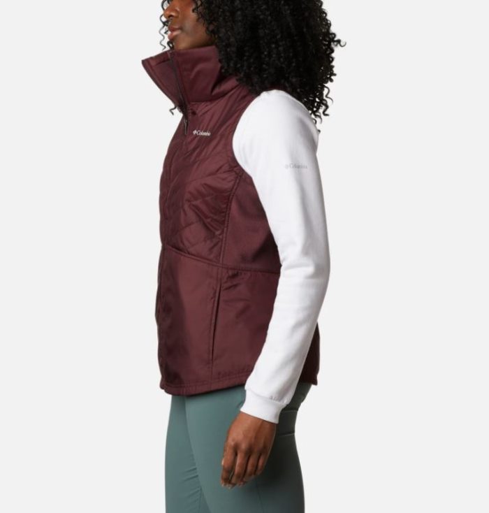 Coletes Columbia Mix It Around™ II Vest Feminino Vermelhas Escuro Portugal | 184585-GIP3