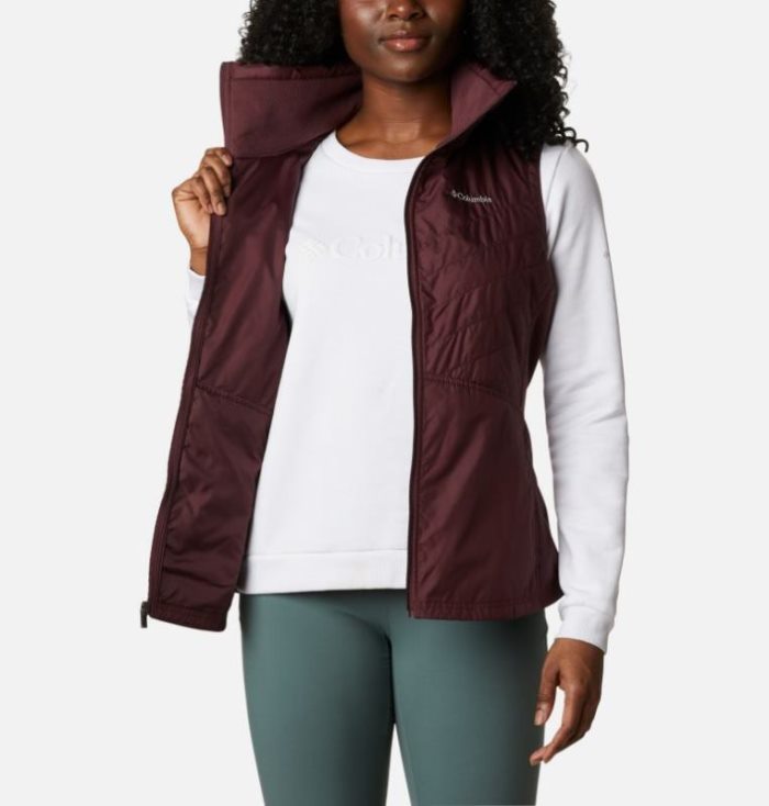 Coletes Columbia Mix It Around™ II Vest Feminino Vermelhas Escuro Portugal | 184585-GIP3