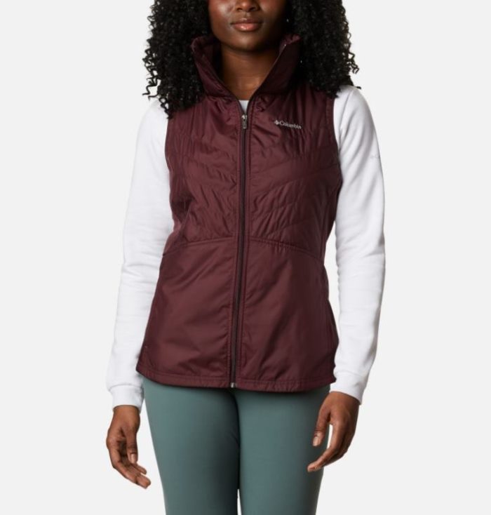 Coletes Columbia Mix It Around™ II Vest Feminino Vermelhas Escuro Portugal | 184585-GIP3