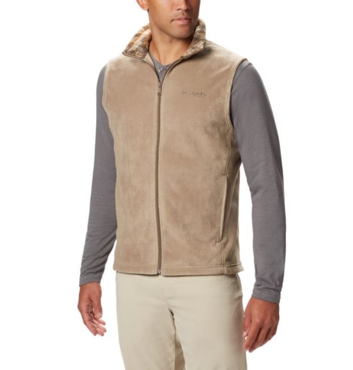 Coletes Columbia PHG Fleece Vest Masculino Marrom Portugal | 108151-46Y5