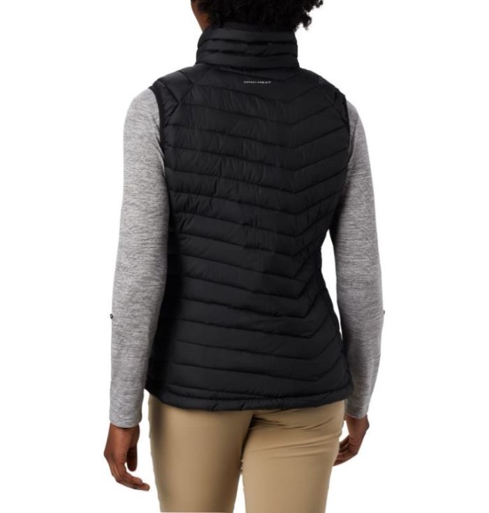 Coletes Columbia Powder Lite™ Vest Feminino Pretas Portugal | 187585-7KMY