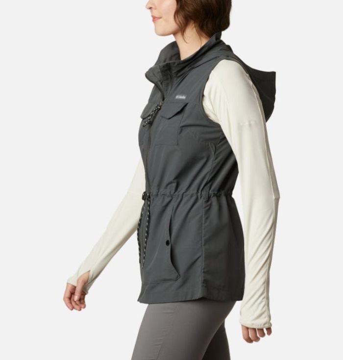 Coletes Columbia Silver Ridge™ Vest Feminino Cinzentas Escuro Portugal | 125747-WS8B